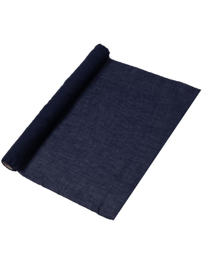 Temno moder prt iz muslina 48 cm x 5 m za poroko