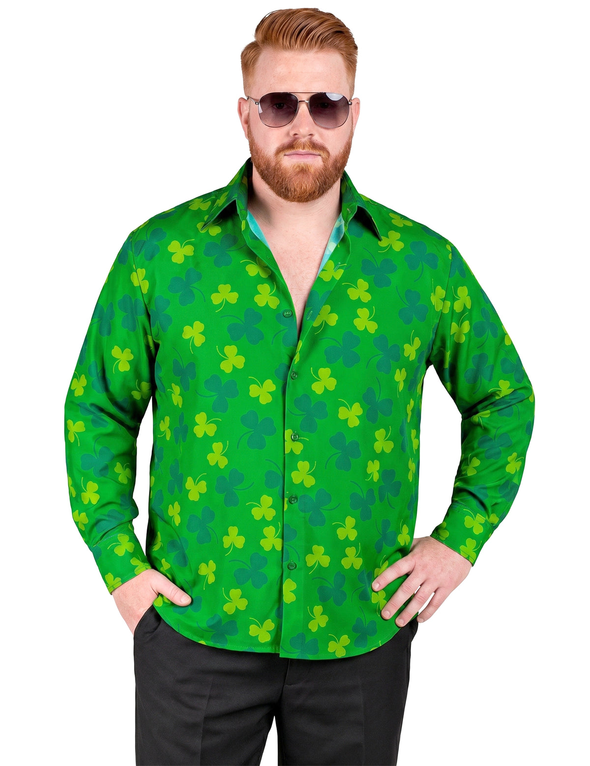 Majica z dolgimi rokavi Clover Saint Patrick Man