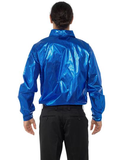 Vue de dos de la chemise disco pour homme