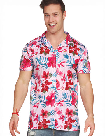 Majica za odrasle havajske flamingo