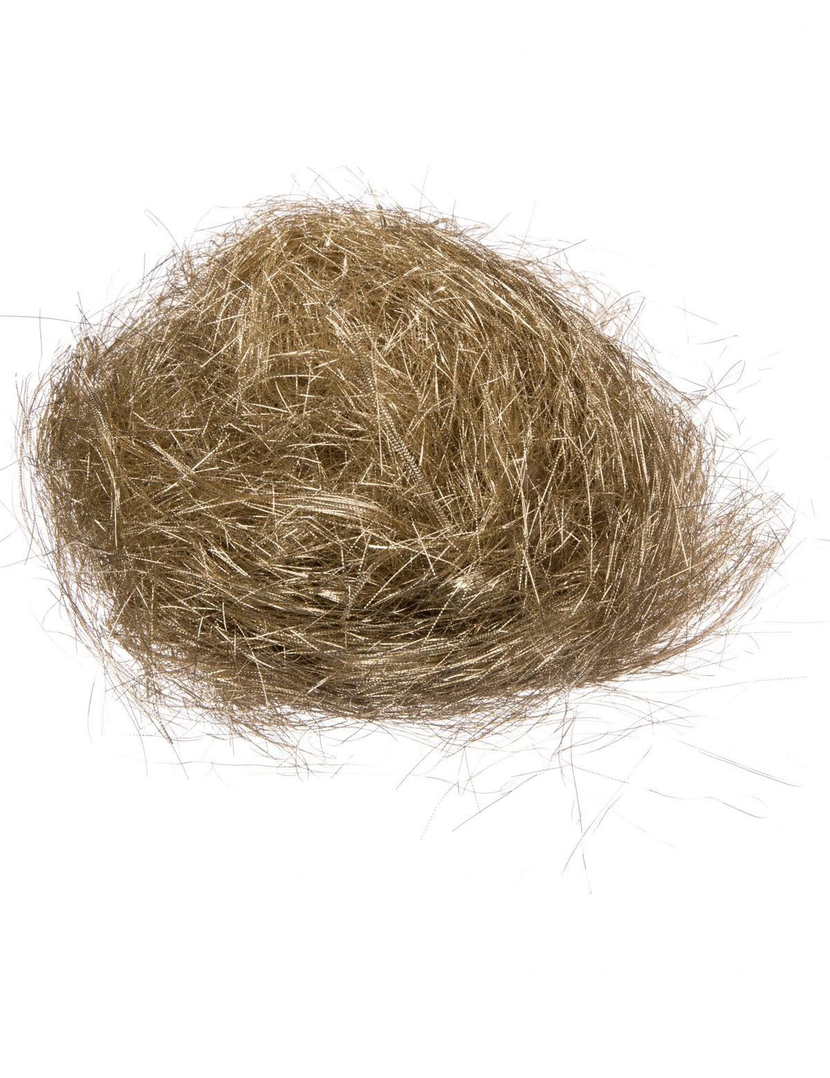 Cheveux d'ange pour décoration de Noël dorés