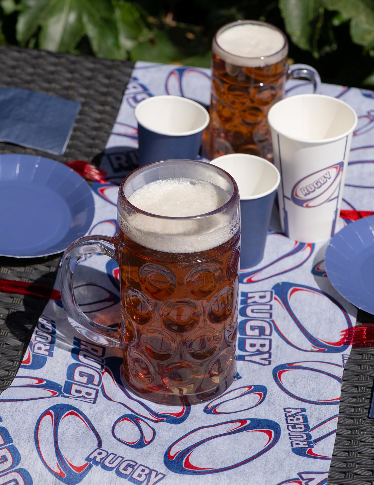 Prozoren vrček za pivo 1 L