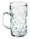 Prozoren pivski vrček 50 cl