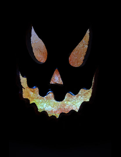 Svetleča strašljiva buča 40 cm