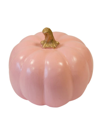 Roza in zlata buča iz smole 12,5 cm Okraski za noč čarovnic