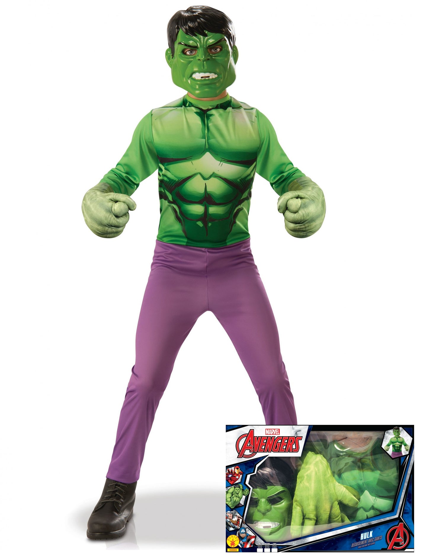 Klasična Hulk Box z velikanskimi fantovskimi rokavicami