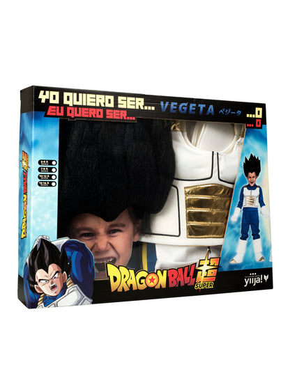 Preoblečena set z otroško lasuljo Vegeta Dragon Ball