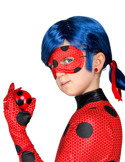 Popoln Ladybug čudežni otroški kostum z dodatki