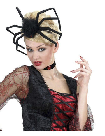 Coiffe araignée modelable adulte Halloween