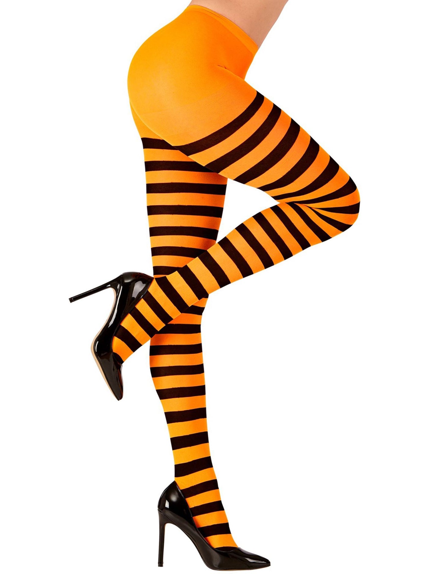 Orange in črna dozorela hlačne hlačne hlačne odrasle