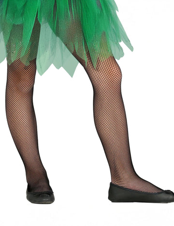 Črne fine otroške nogavice