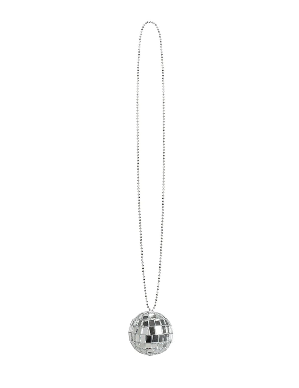Vue d'ensemble du collier boule à facettes