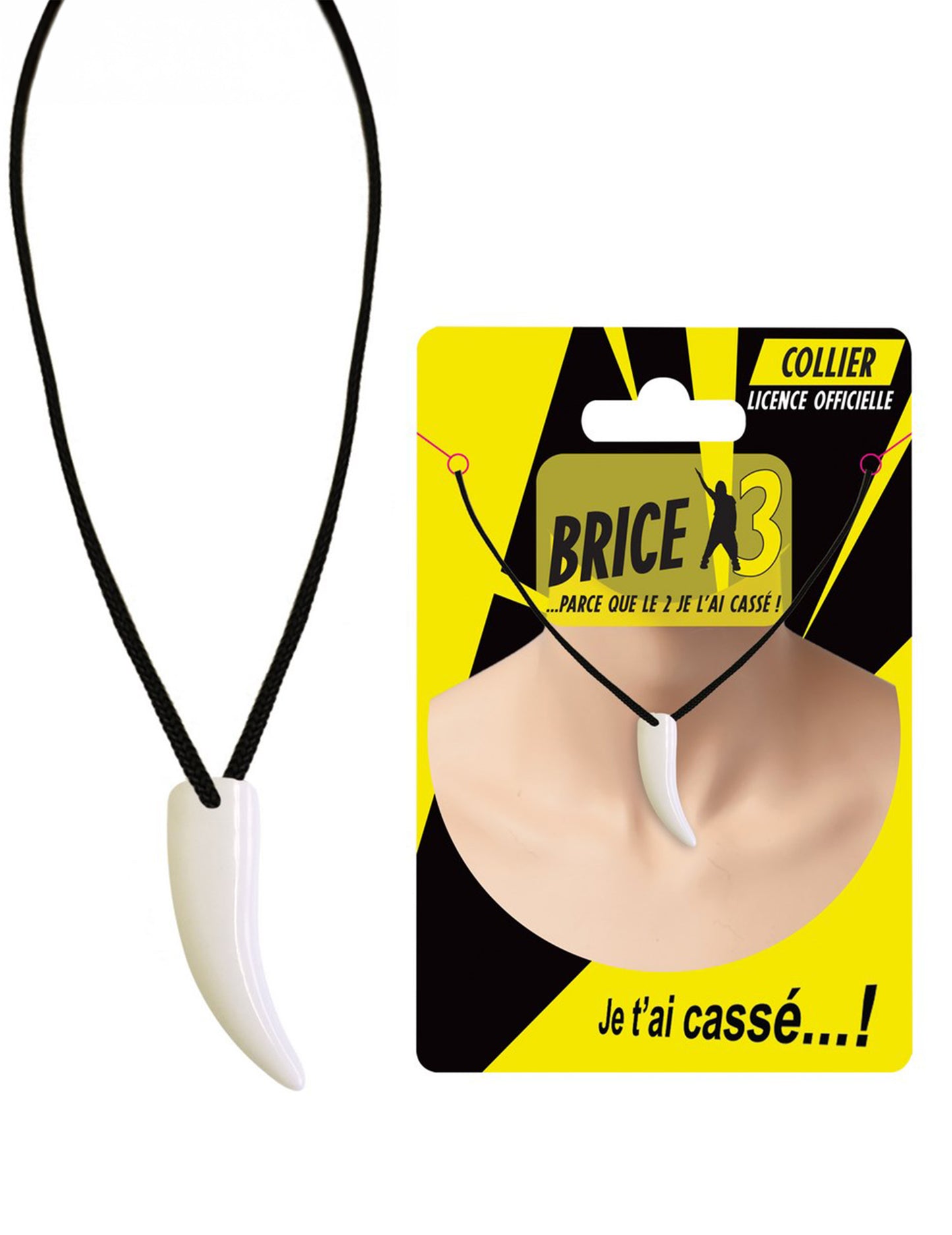 Brice de Nice Shark zobna ogrlica