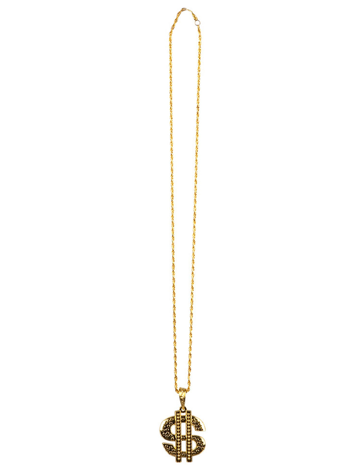 Vue d'ensemble du collier dollars or pour adulte