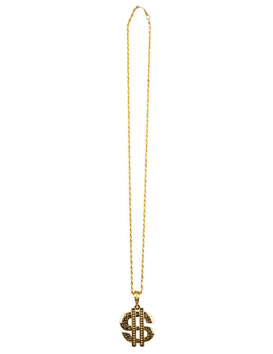 Vue d'ensemble du collier dollars or pour adulte