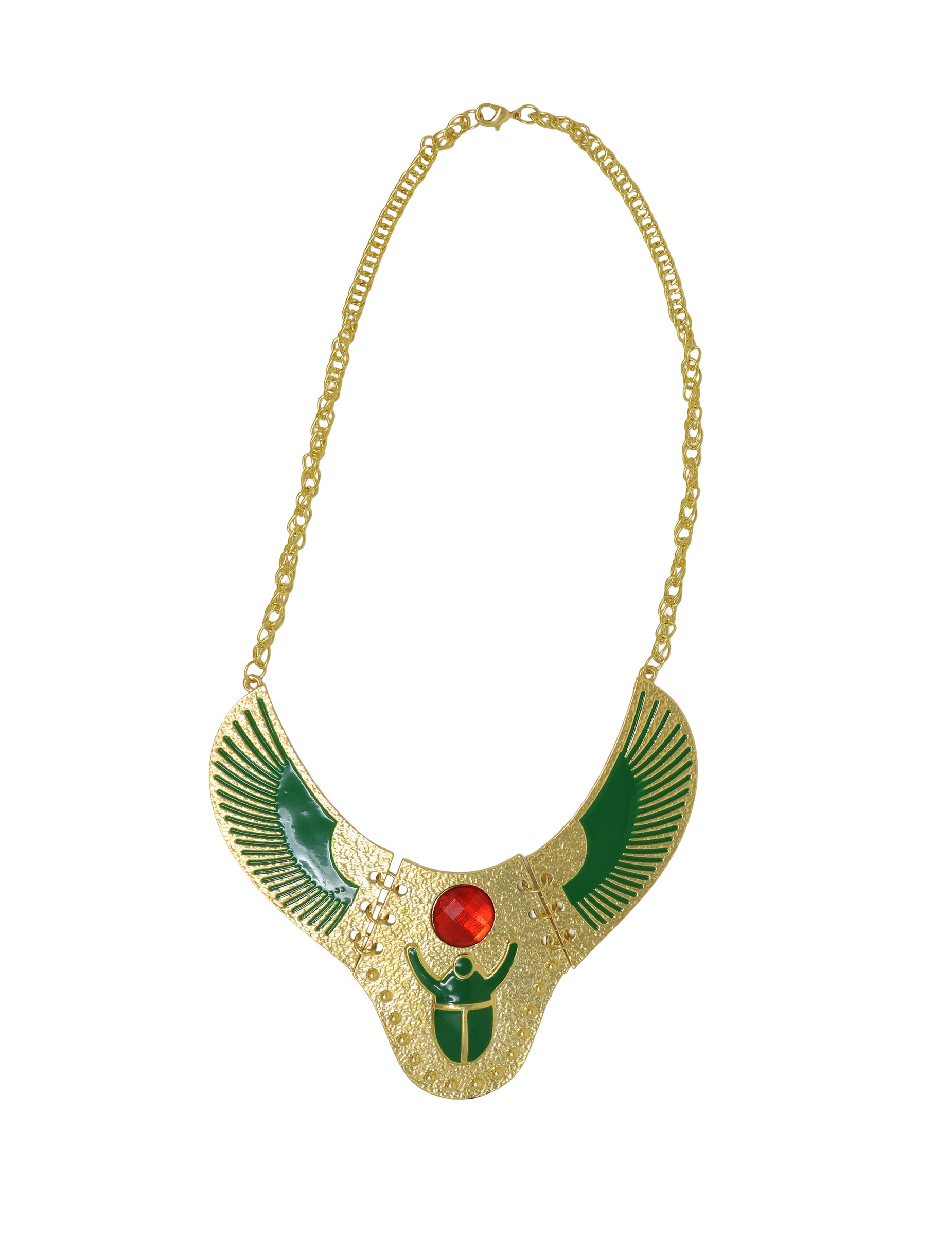 Vue d'ensemble du collier égyptien pour adulte