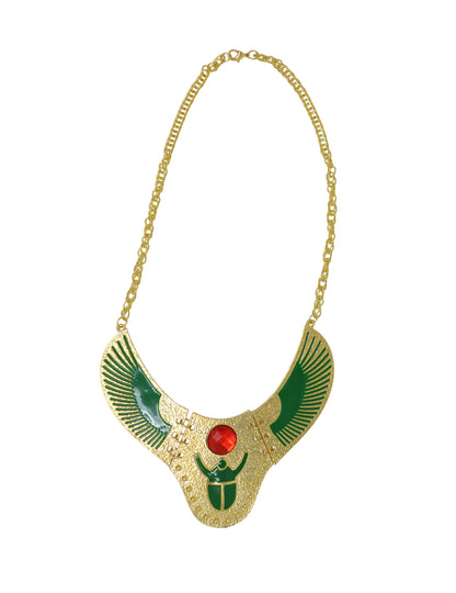 Vue d'ensemble du collier égyptien pour adulte