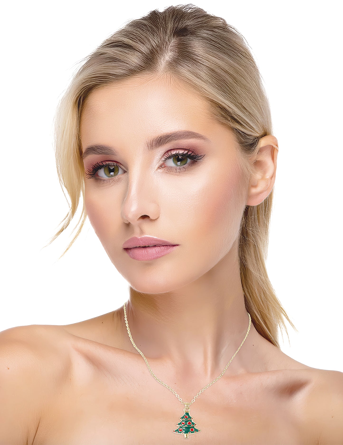Kovinska ogrlica za božično drevo