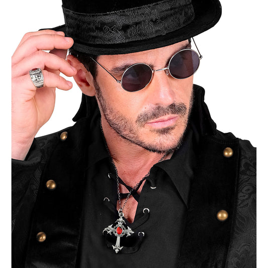 Halloween gotska gotska vampirska ogrlica