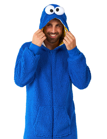 Kostum Cookie Monster Sesame Street™ za odrasle 