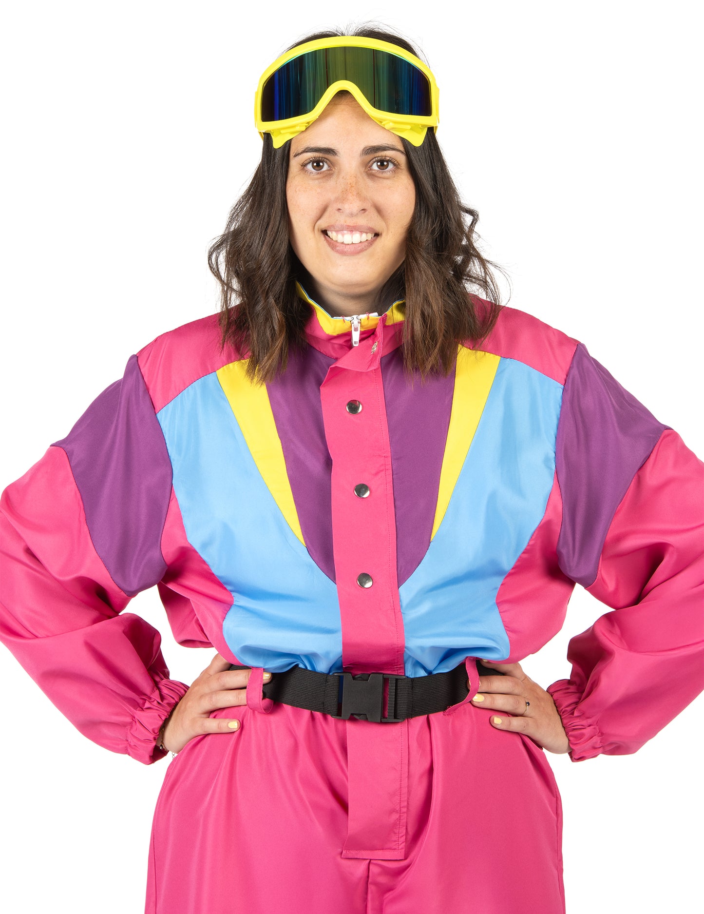 Ženska vintage smučarska obleka