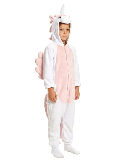 Beli samorog in roza kombinacija