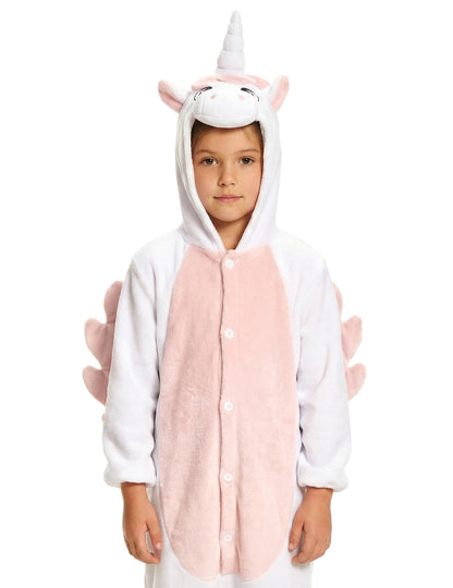 Beli samorog in roza kombinacija