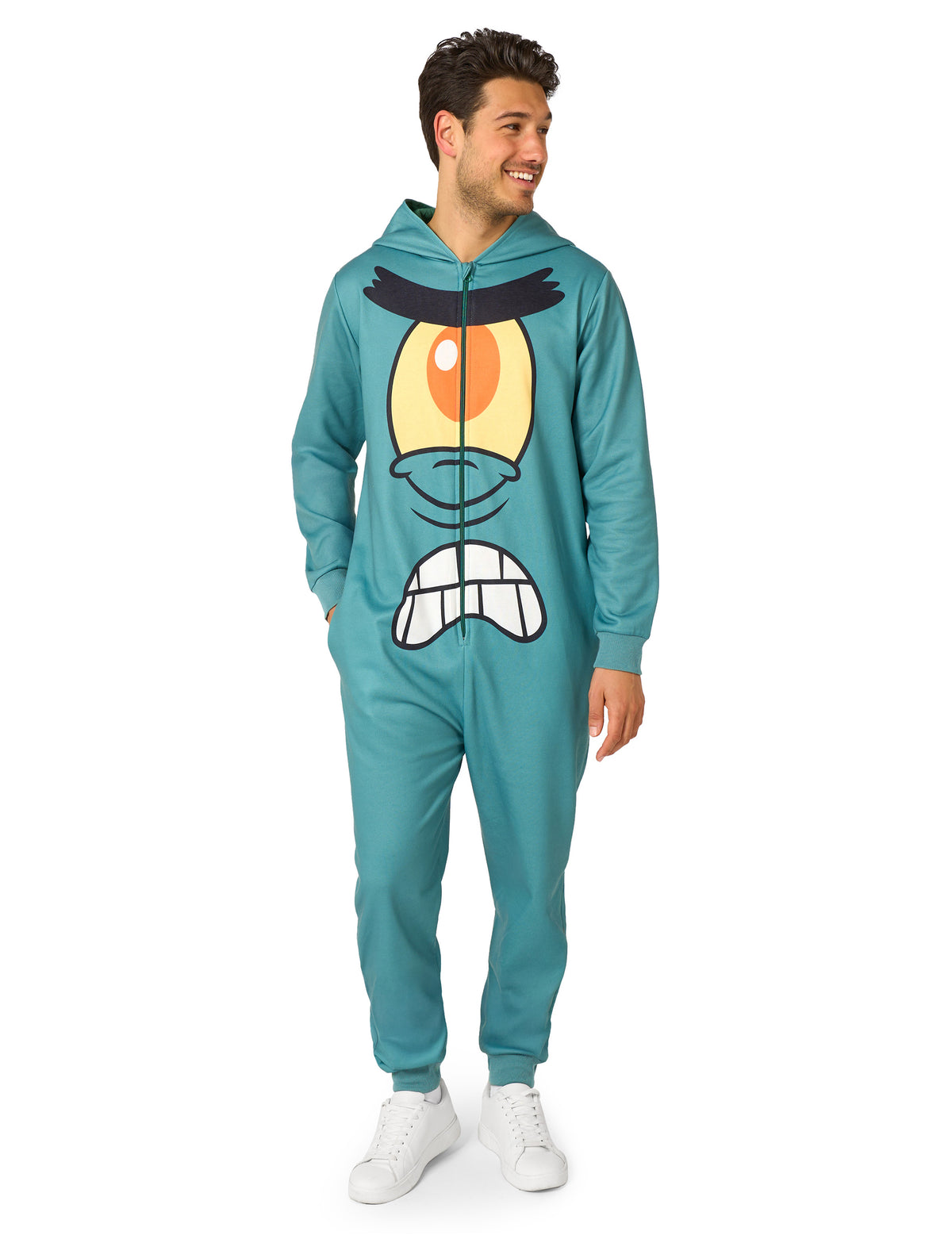 Kostum kombinezon Plankton Spuži Kvadratnik™ za odrasle