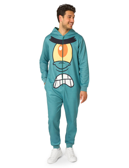 Kostum kombinezon Plankton Spuži Kvadratnik™ za odrasle