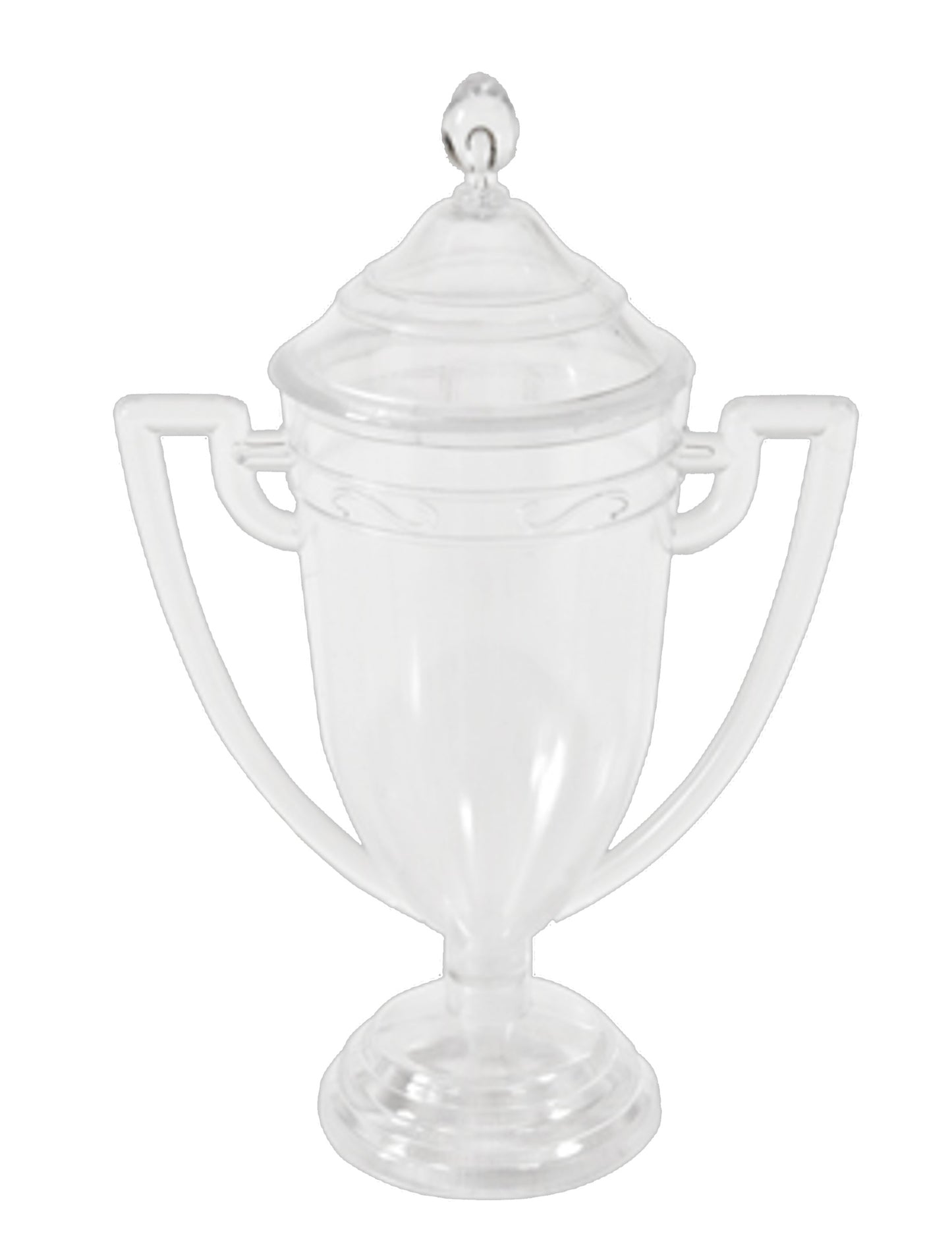 Posoda v obliki zmagovalnega pokala 11,7 cm plastika