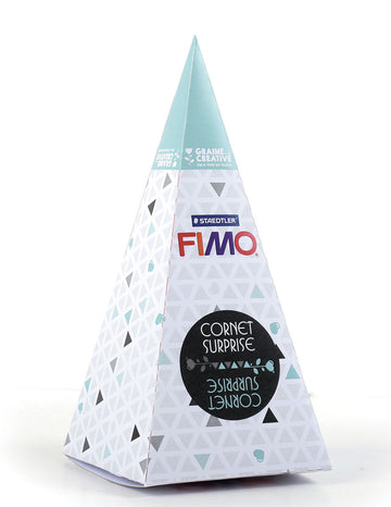 Modri Fimo® presenečenje v obliki kaktusa 17 x 7 cm komplet za modeliranje