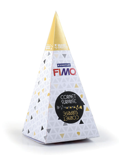 Rumen Fimo® presenetljiv stožec z meduzami 17 x 7 cm komplet za ustvarjalne magnete