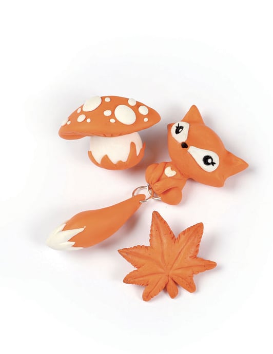Détail des figurines du cornet surprise kit magnets renard