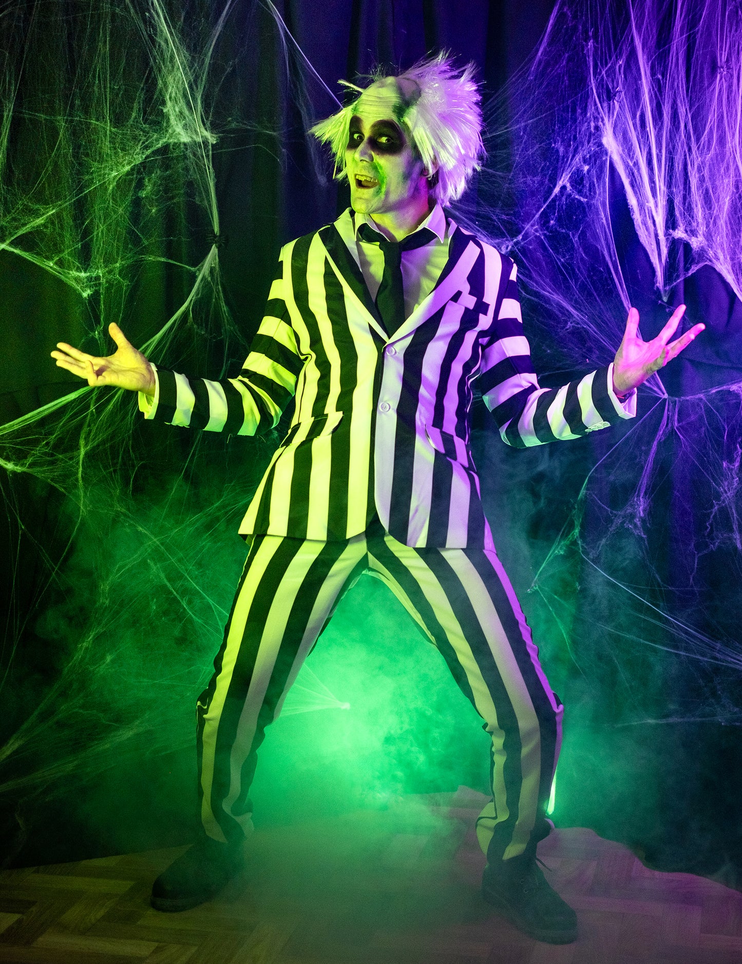 Moški kostum Beetlejuice™ Suitmeister 