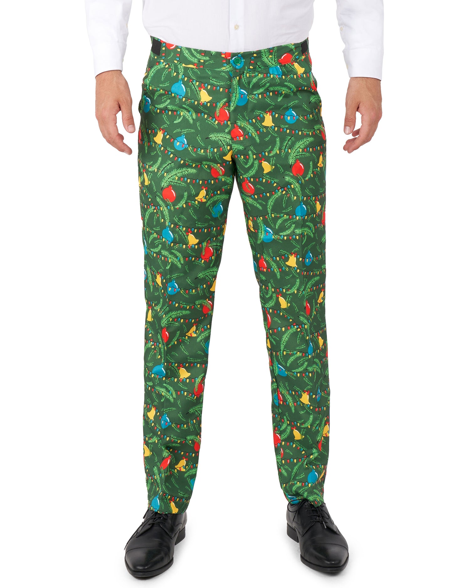 Svetleč zeleni božični kostum Suitmeister™ za odrasle 