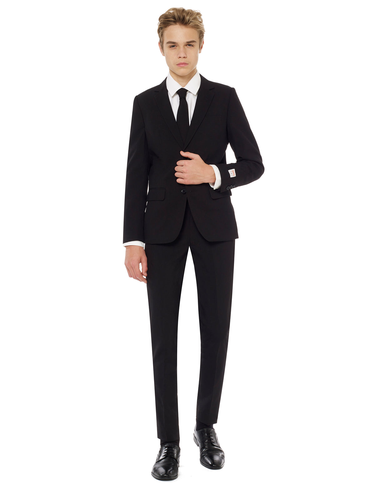Costume Mr. Black Opposuits™ pour adolescent noir