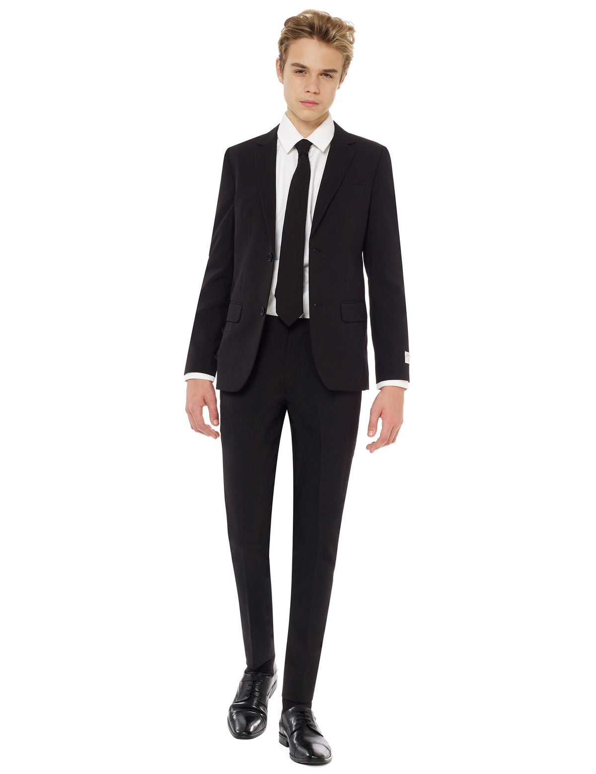 Vue de face du costume Mr. Black Opposuits™