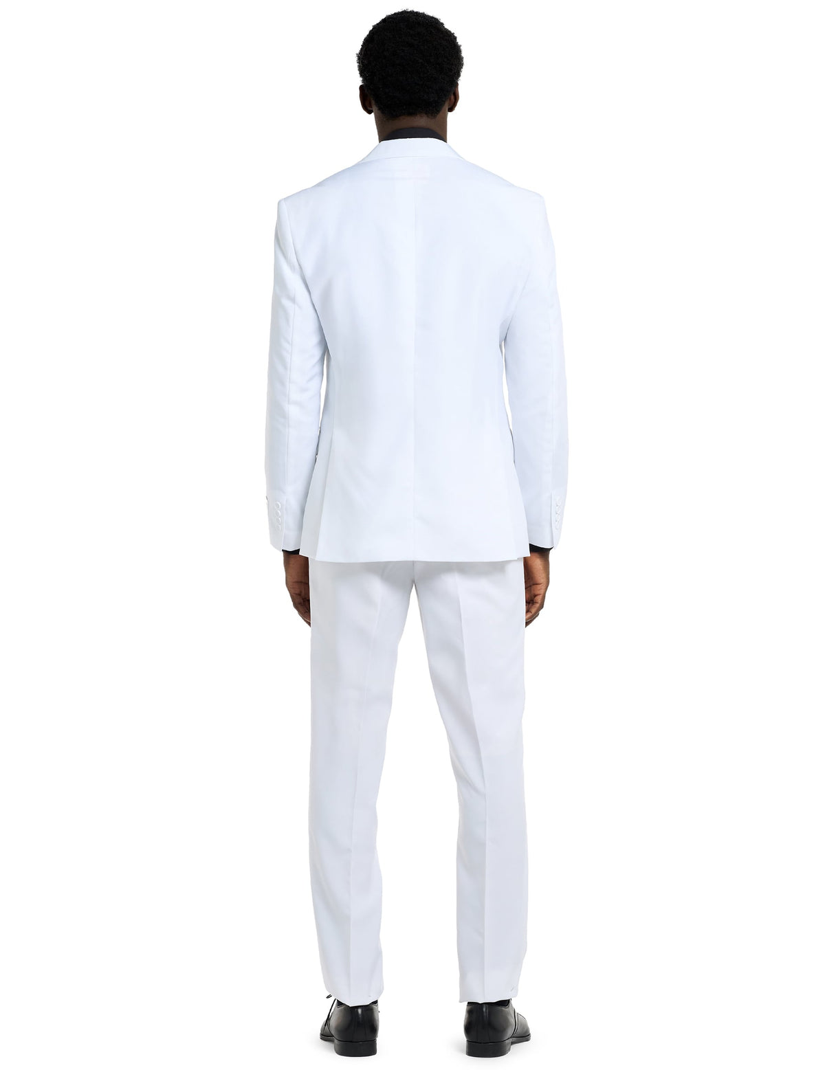 Vue de dos du Costume Mr. Blanc Opposuits