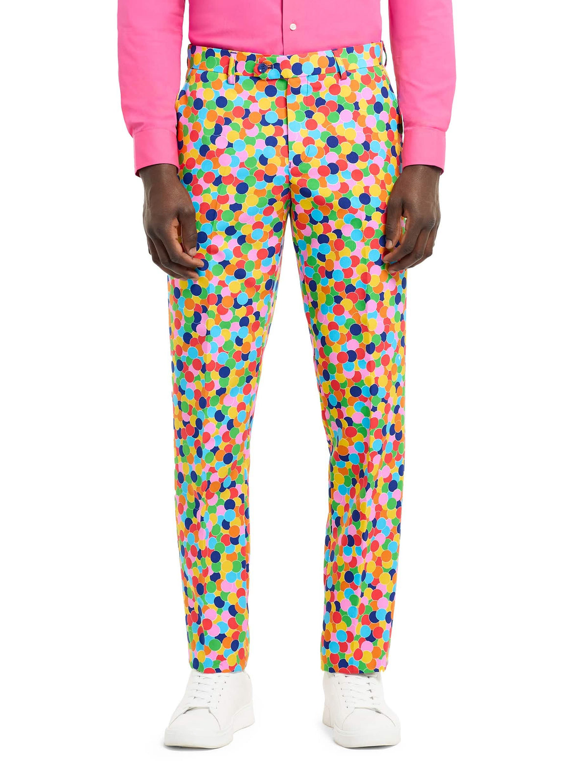 Pogled na hlače kostuma Mr. Confetteroni Opposuits za moški