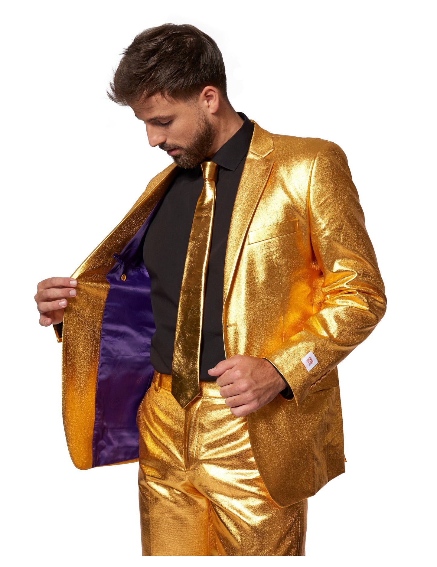 Kostum g. Groovy Gold, ki je nasprotoval človeku