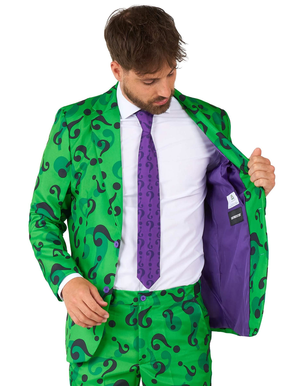 Kostum za odrasle gospoda Riddlerja™ Suitmeistera™