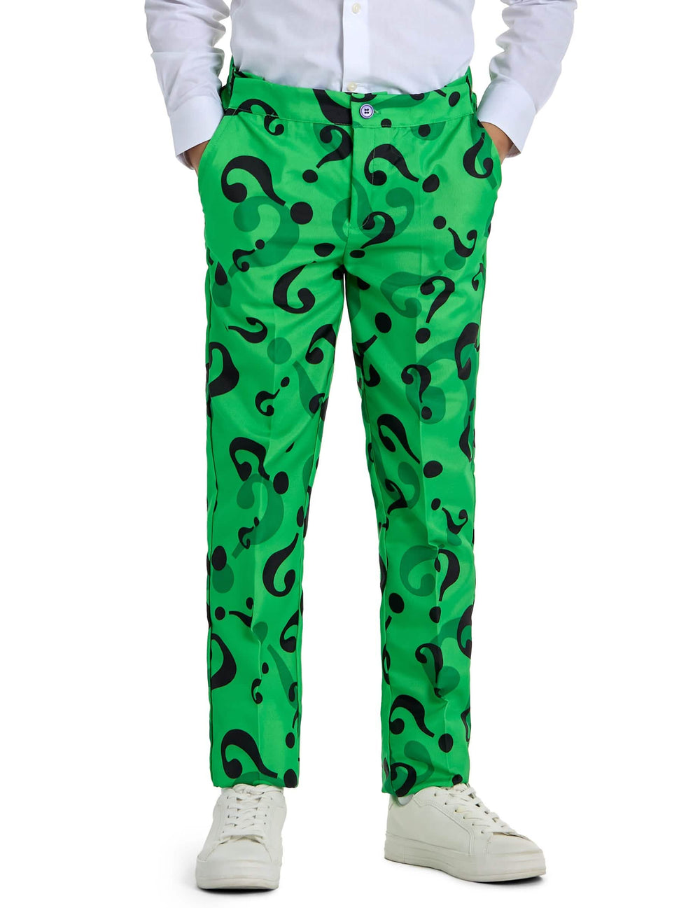 Detajl hlač kostuma Mr. Riddler™ Suitmeister™ za otrok