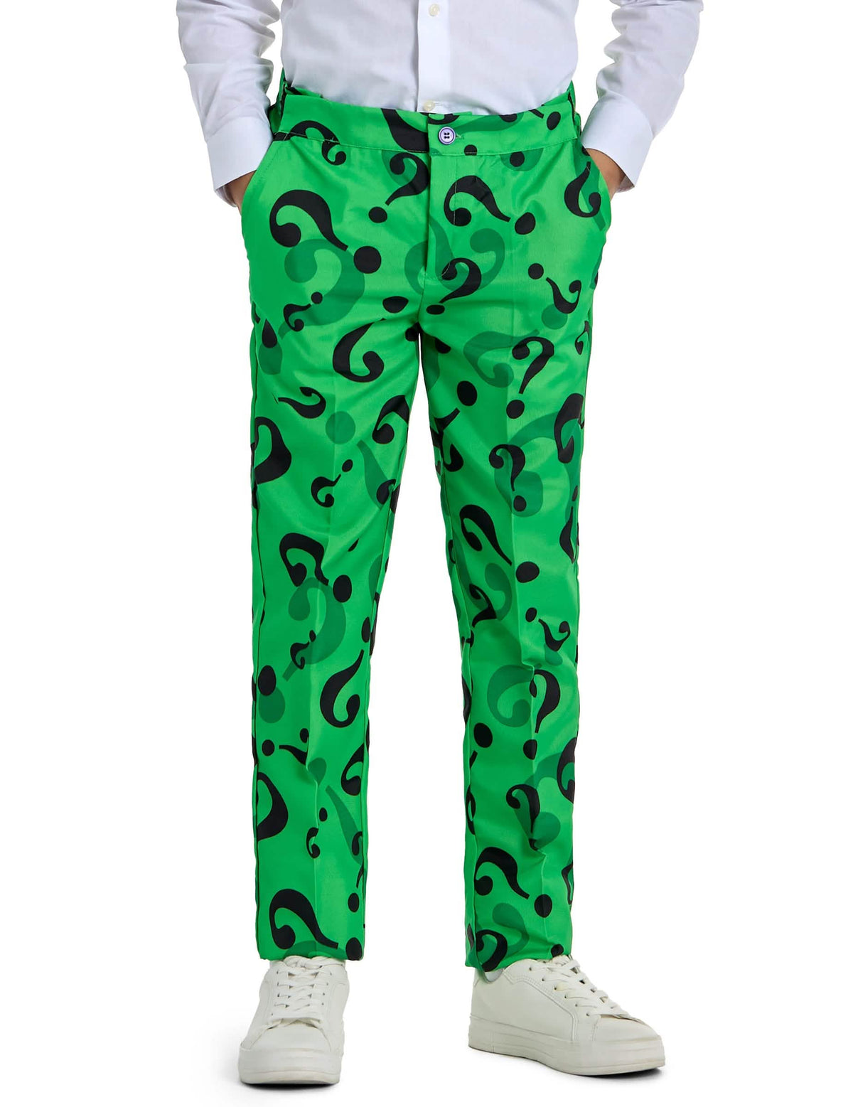 Detajl hlač kostuma Mr. Riddler™ Suitmeister™ za otrok