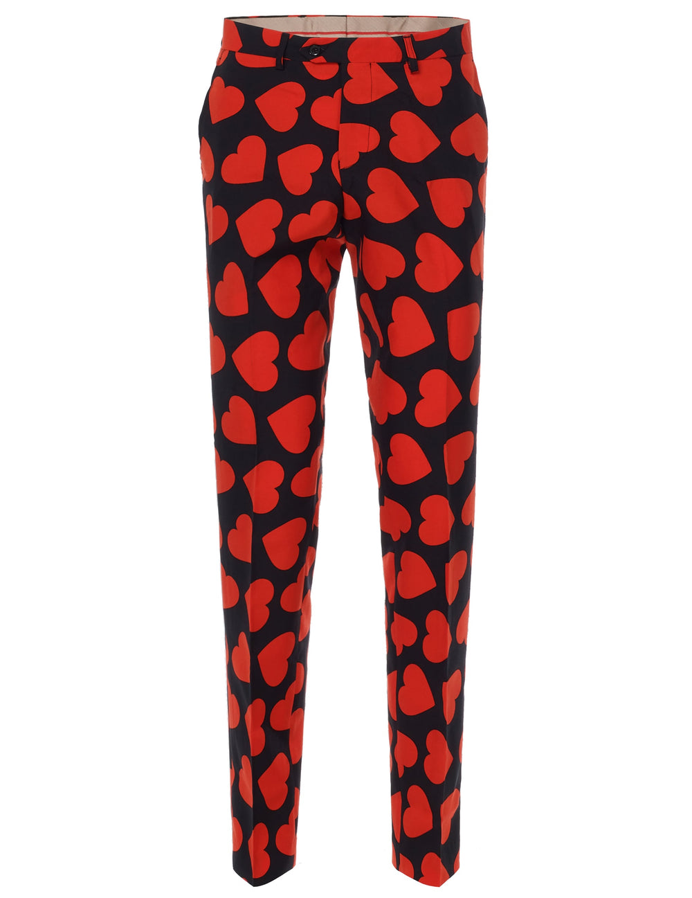 Vue de face du pantalon du costume Mr. Roi des coeurs