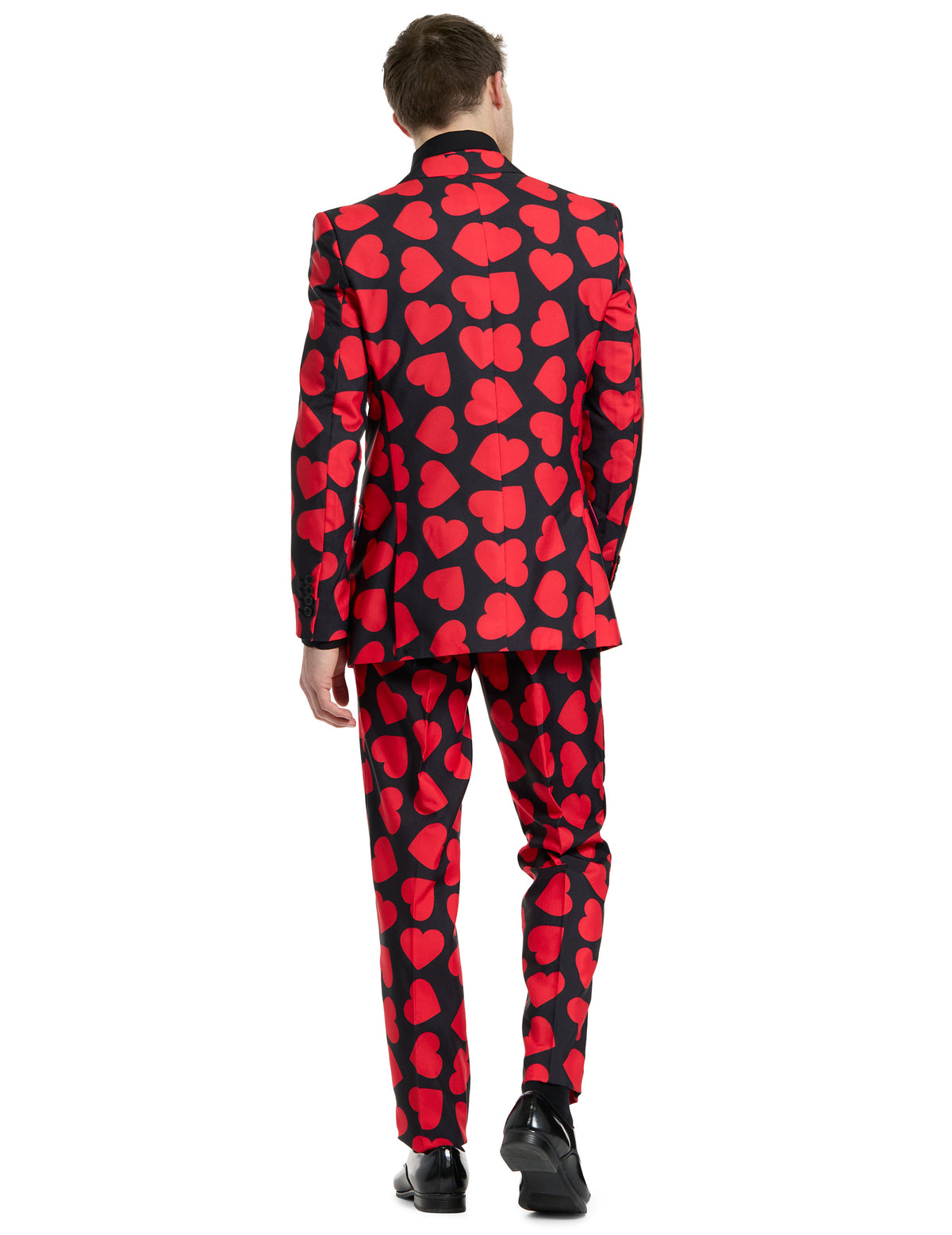 Vue de dos du costume Mr. Roi des coeurs