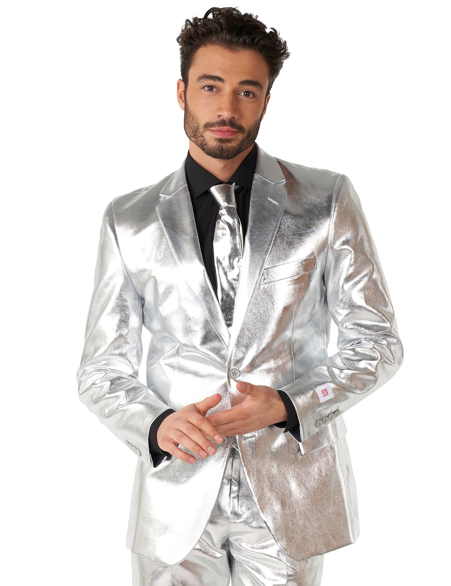 Kostum g. Shiny Silver Man je nasprotoval