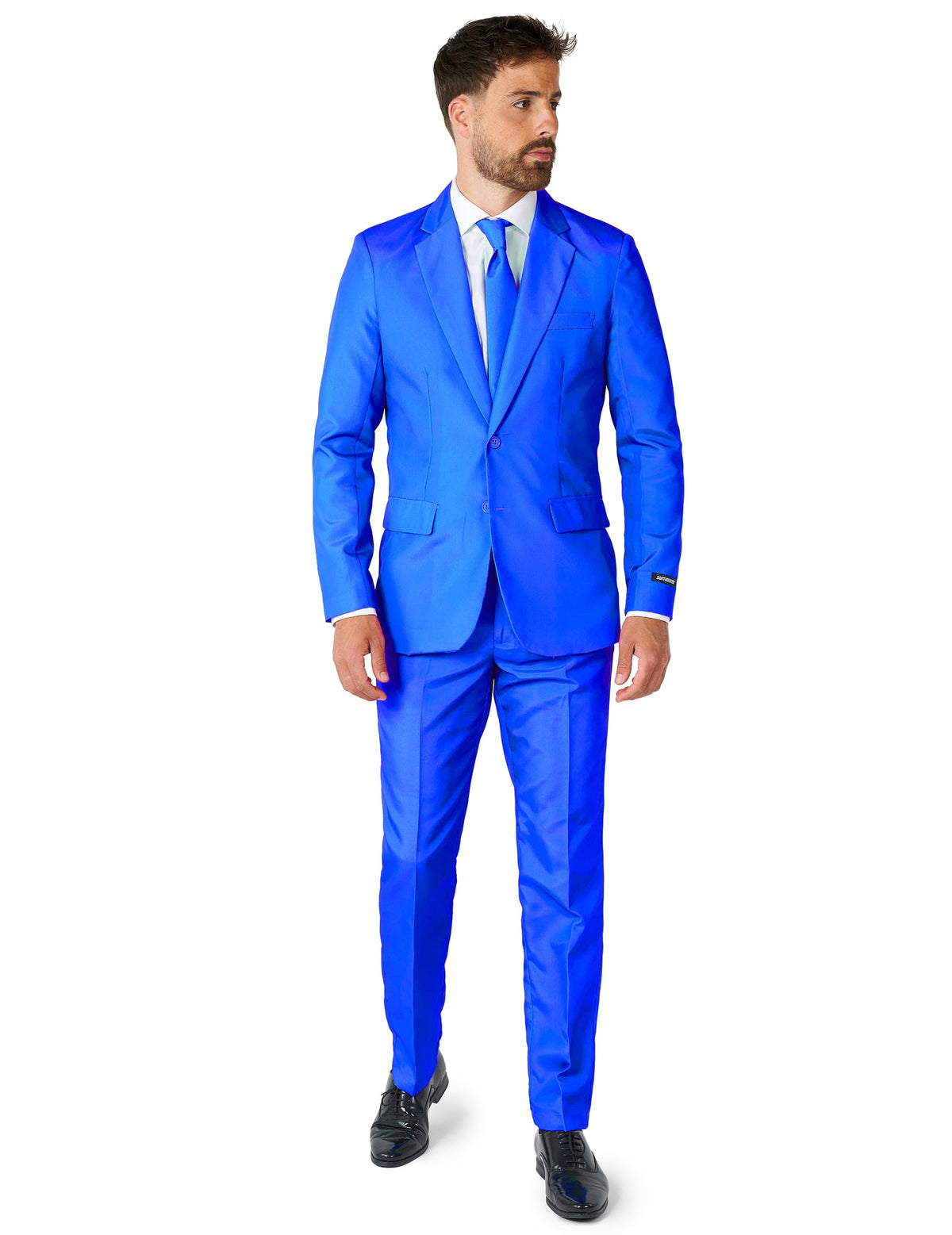 Moška modra obleka Suitmeister™ Mr. Solid