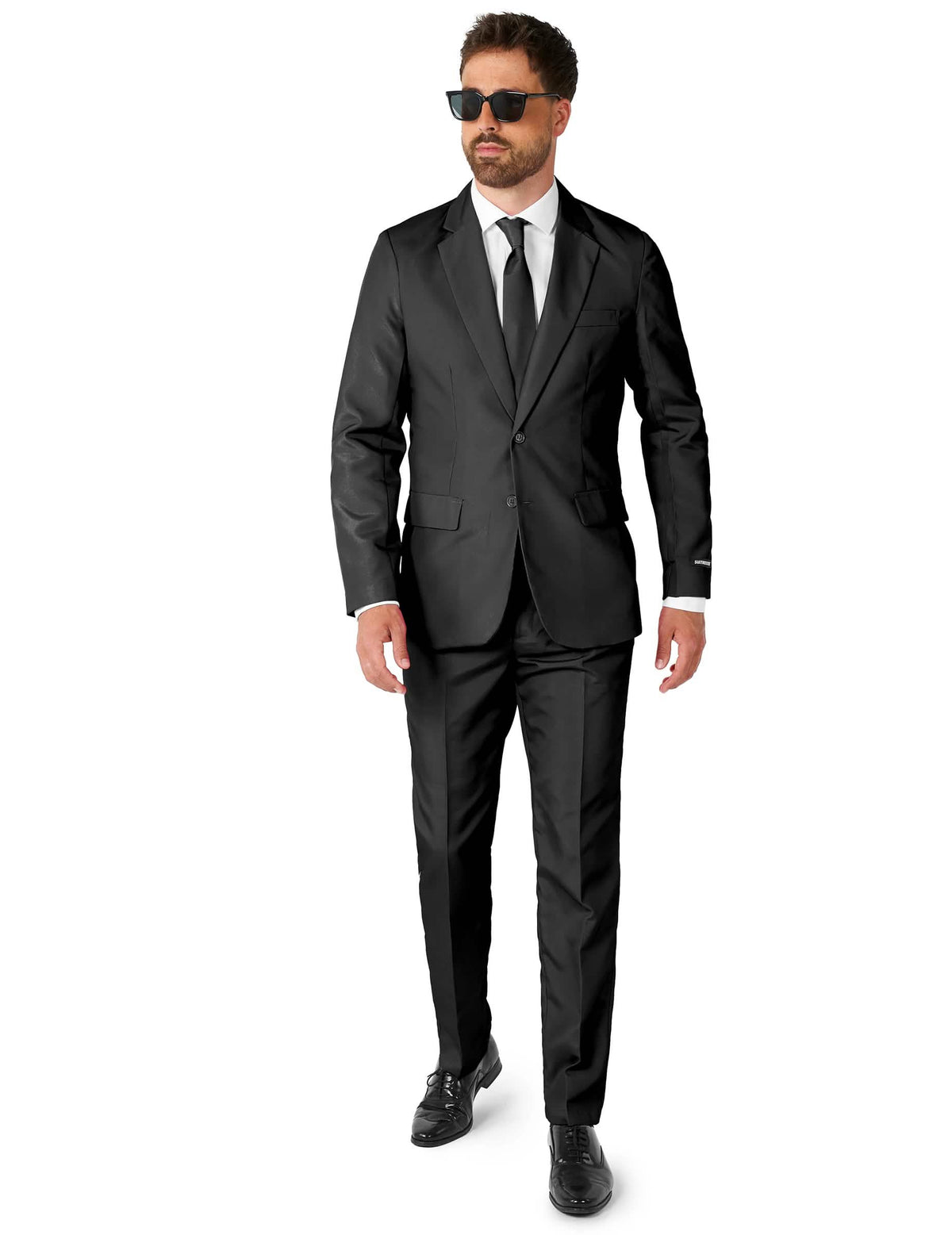 Moška črna obleka Suitmeister™ Mr. Solid