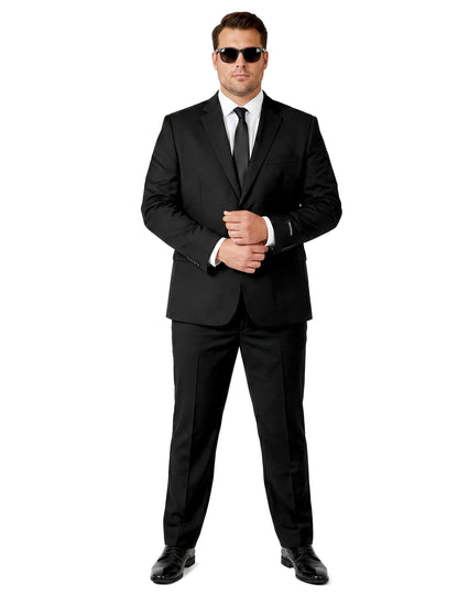 Moška črna obleka Suitmeister™ Mr. Solid