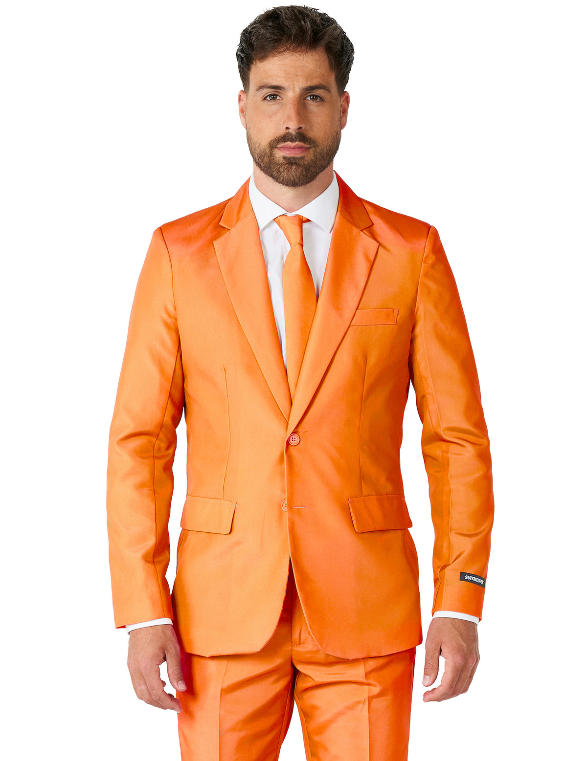 Moška oranžna obleka Mr. Solid Suitmeister™
